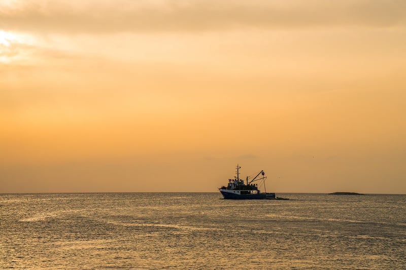 Sunset at Sea